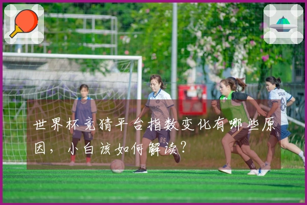 世界杯竞猜平台指数变化有哪些原因，小白该如何解读？